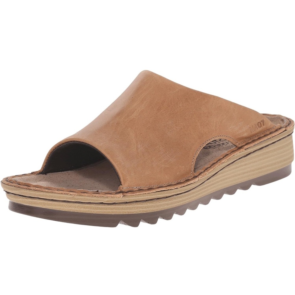 Naot Ardisia Latte Brown Leather Size 40